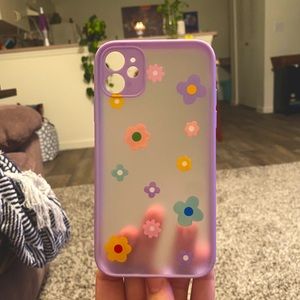 Floral retro iPhone 11 case
